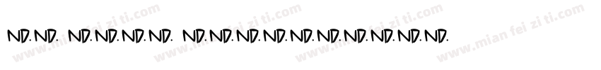 ZF Sans Bold字体转换